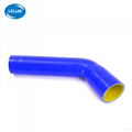 heat resistant 45 degree elbow silicone rubber hose for turbocharger 3