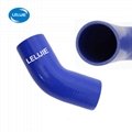 heat resistant 45 degree elbow silicone rubber hose for turbocharger 4