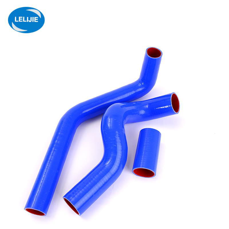 high quality customized shapes silicone rubber radiator hose for cars and trucks