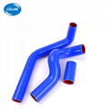 high quality customized shapes silicone rubber radiator hose for cars and trucks 1