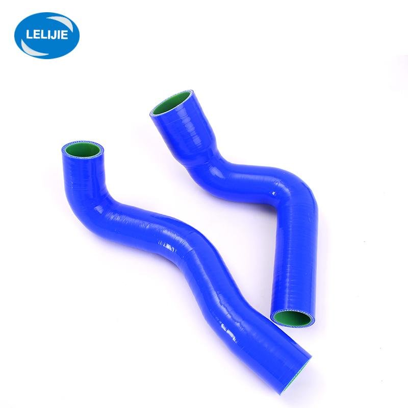 high quality customized shapes silicone rubber radiator hose for cars and trucks 2