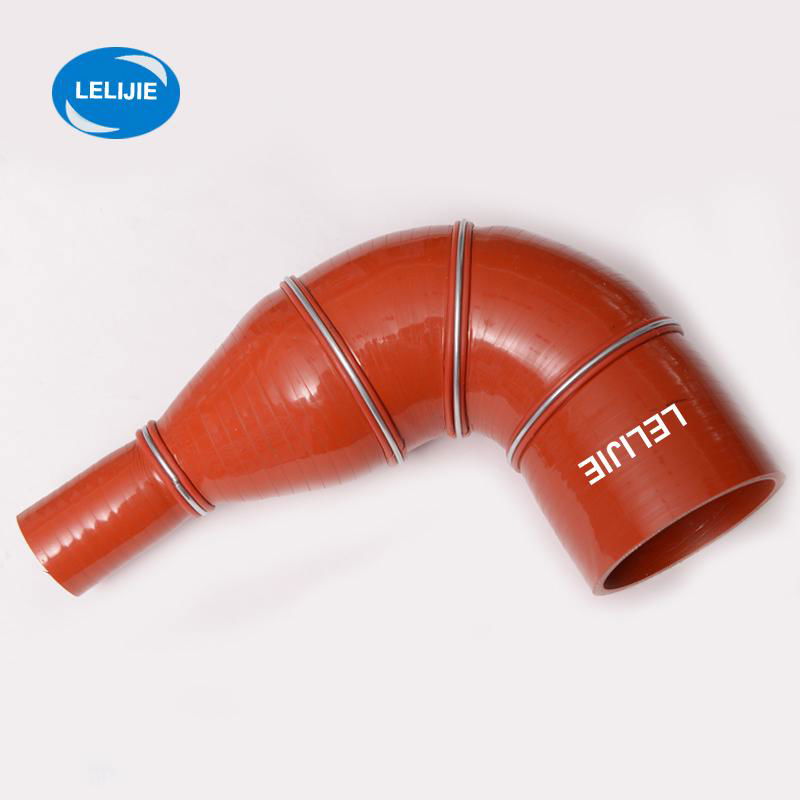 high quality customized shapes silicone rubber radiator hose for cars and trucks 3