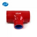 High Performance Custom logo 4 ply Reinforced T-type Silicone Hoses 3