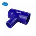 High Performance Custom logo 4 ply Reinforced T-type Silicone Hoses 4