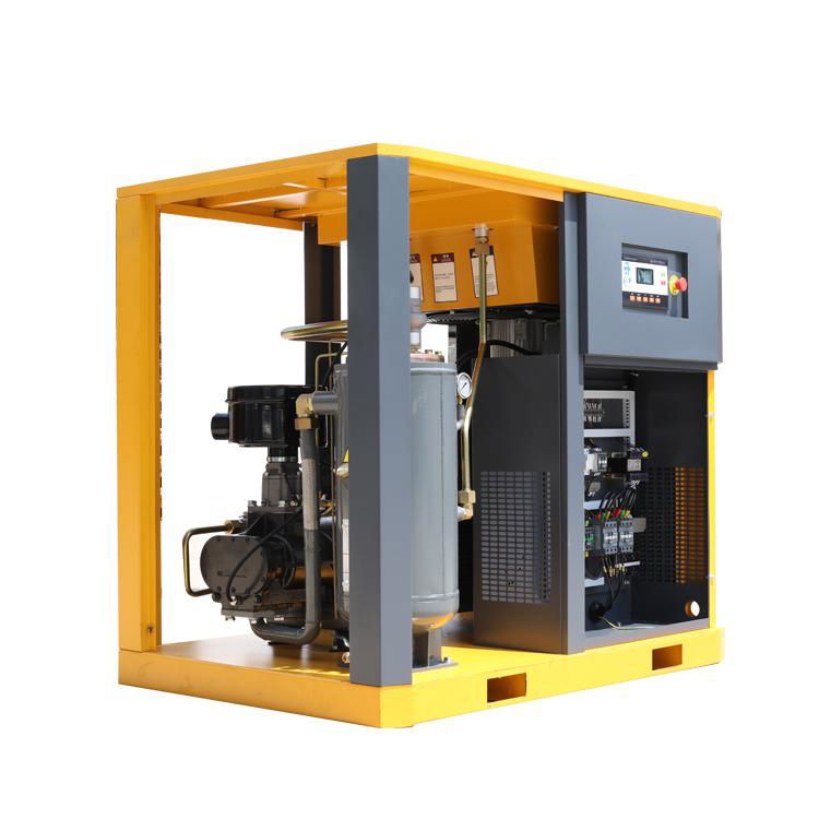 laser equipment with screw air compressor direct driven 4