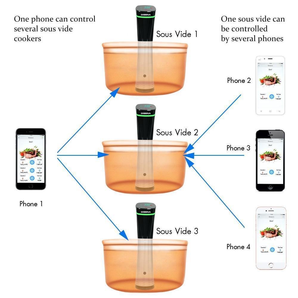 Processing Sous-Vide Immersion Circulator Machine With Wifi 4