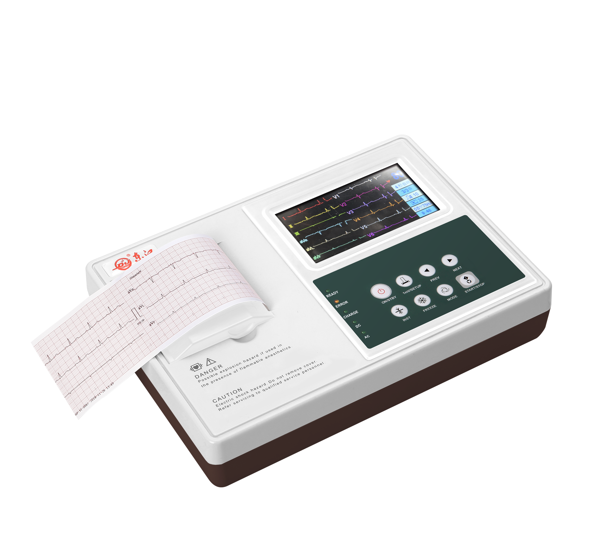 3 Channel ECG Machine