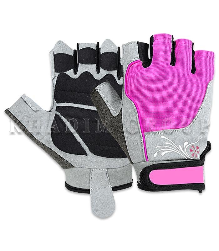 Weightlifting Leather Gloves 4