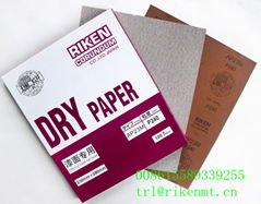 abrasive dry sand paper