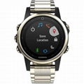 Garmin Fenix 5S Sapphire 42mm Champagne with Metal Band GPS Watch 010-01685-14 1