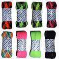 COLORFUL WIDE ROLLER SKATE LACES 3/4" WIDE 72" LONG - SOLD AS A PAIR