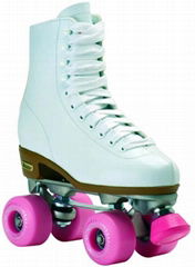 White Chicago Asphalt Junkie Outdoor High Top Roller Skates Sizes 1-11