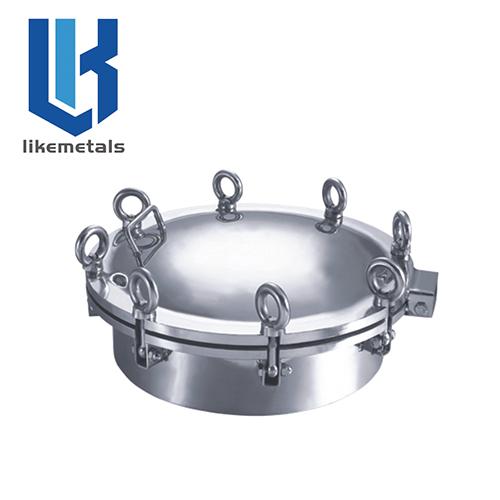 Sanitary Manways, Stainless Steel Flange Manways Cover of Tank 4