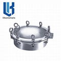 Sanitary Manways, Stainless Steel Flange Manways Cover of Tank 4