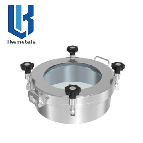 Sanitary Manways, Stainless Steel Flange Manways Cover of Tank 5