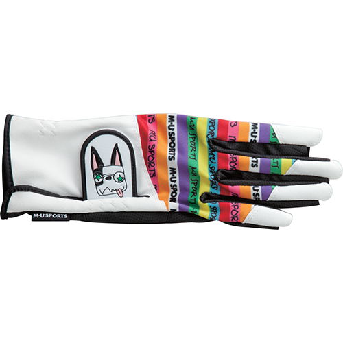 New MU Sports Japanese Brand Golf Leather Gloves, 1 Pair - 703U1804