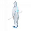 Isolation Gown Protective Coverall Non-woven Isolation Gown  Safety Disposable  1