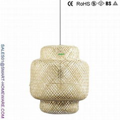 NATURAL BAMBOO PENDENT LAMP