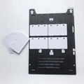 Inkjet printable blank 3up pvc cambo cards for key cards