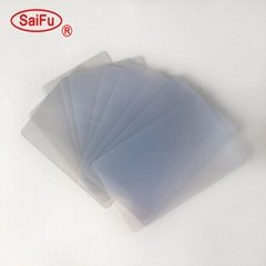 Blank inkjet transparent pvc card with cr80 size
