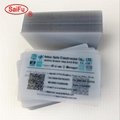 Blank inkjet transparent pvc card with cr80 size 2