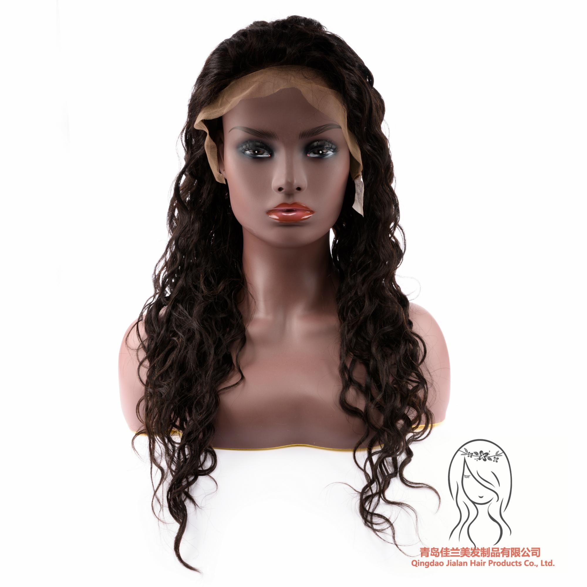 青岛佳兰美发制品真人发头套前蕾丝假发Body Wave10-24寸自然色定制假发 3