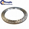 Ball and roller combined slewing bearing 5
