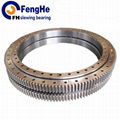 Double-row eight point contact ball slewing bearing 1