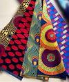 High quality 100% polyester real african wax prints fabric manufactures of chang 4