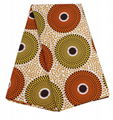 Factory price  100% polyester veritable block prints african wax prints fabric 3