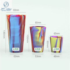 heat resistance high quality silicone food grade cup