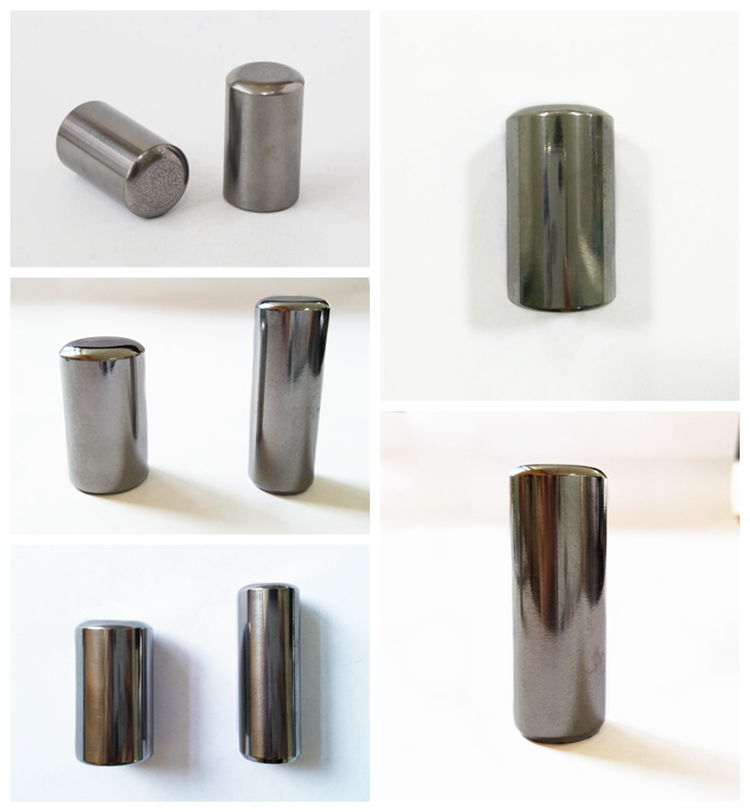 Polished Tungten Carbide Stud Pins On Roller Presses For Extremely Abrasive Ore 2