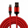 Factory direct Nylon Braided USB Cable For All Type of Phone