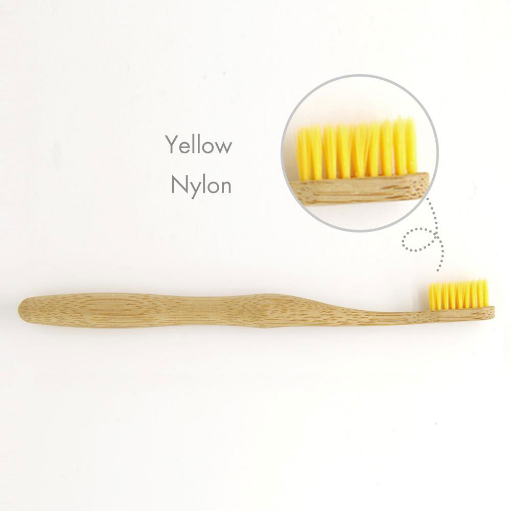 OEM Welcome Wholesale Natural ECO Bamboo Toothbrush 4