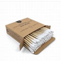 100% biodegradable bamboo cotton buds 1