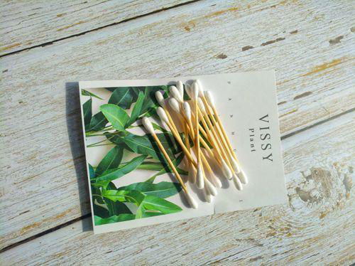 100% biodegradable bamboo cotton buds 4