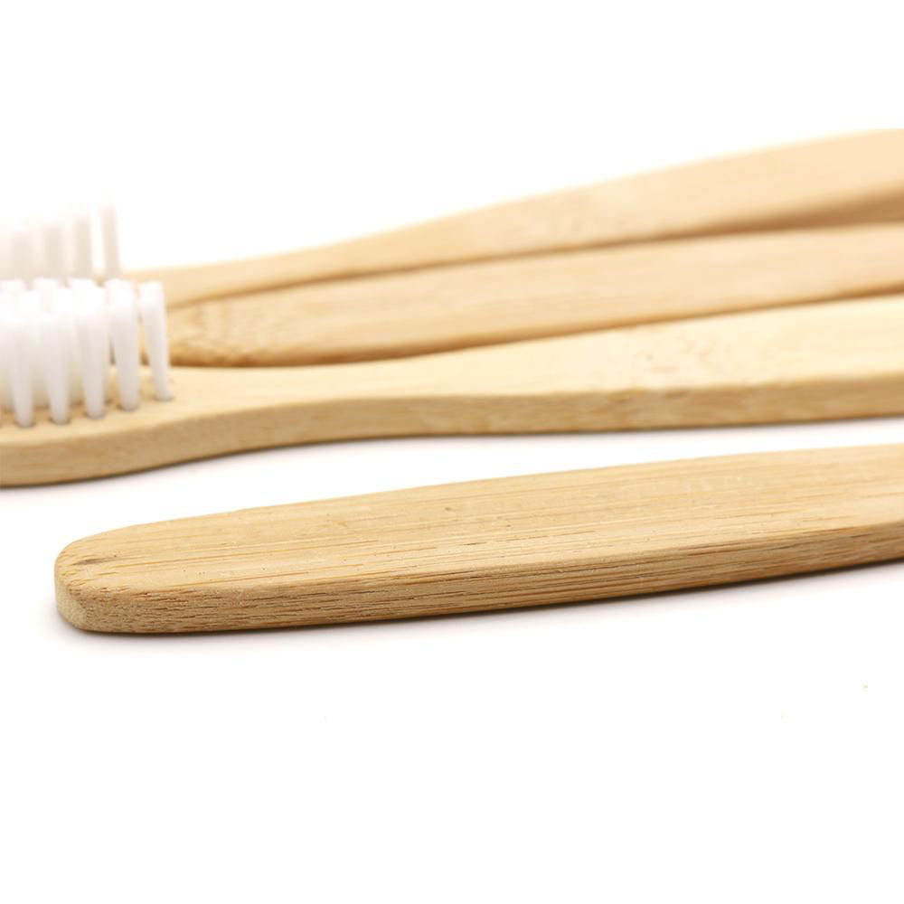 Kids Bamboo Toothbrush  for children baby small handle OME Wholesale
