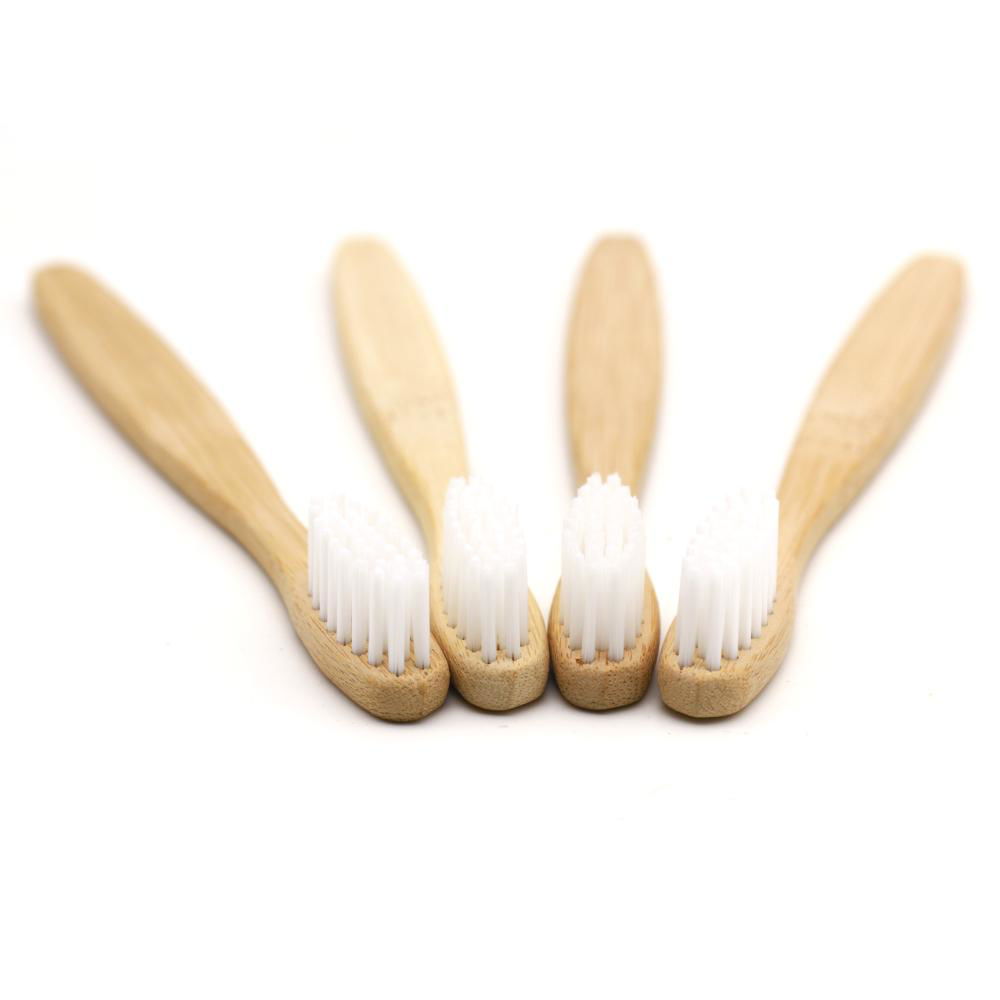 Kids Bamboo Toothbrush  for children baby small handle OME Wholesale 2
