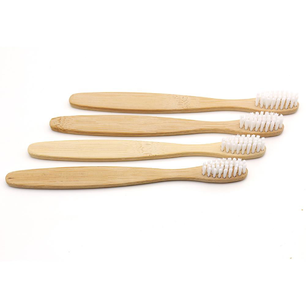 Kids Bamboo Toothbrush  for children baby small handle OME Wholesale 3