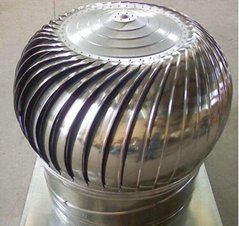 Turbine Ventilator With an Auxiliary Wind Powered Fan TVAF