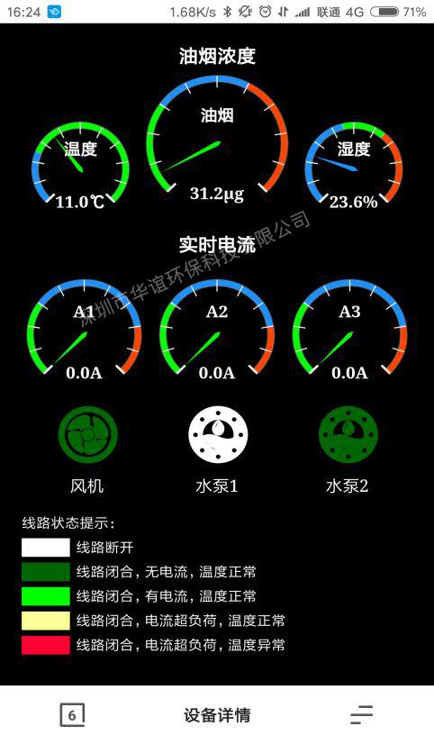 油煙濃度超標報警實時在線監測儀 3