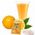 Fruit instant juice orange apple pineapple mango coconut  flavored drink powder
