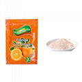 orange flavored instant fruit drink juice powder