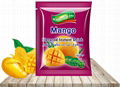 mango flavored instant fruit drink juice powder 1