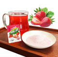 strawberry flavored instant fruit drink juice powder