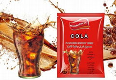 cola flavored instant fruit drink juice powder