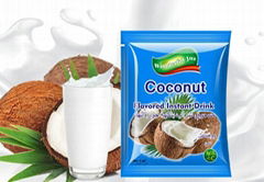 coconut flavored instant fruit drink juice powder