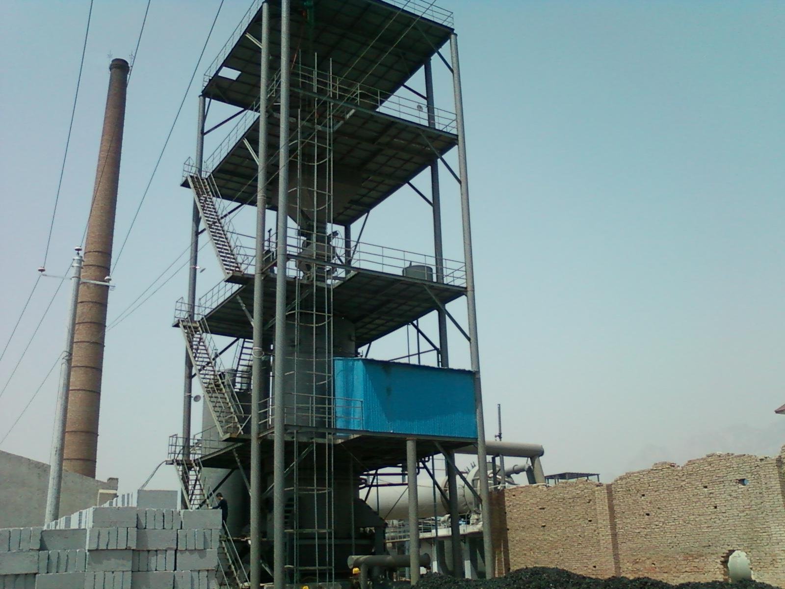 Coal Consumption 1 tph Coal Gasifier Processing Lime Plant