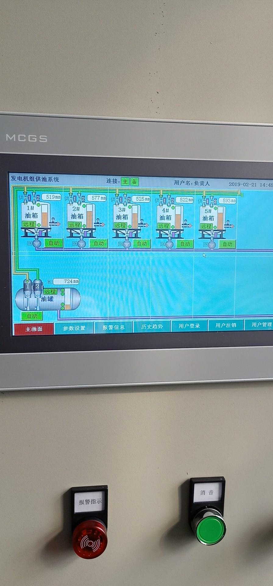 發電機組供油控制系統