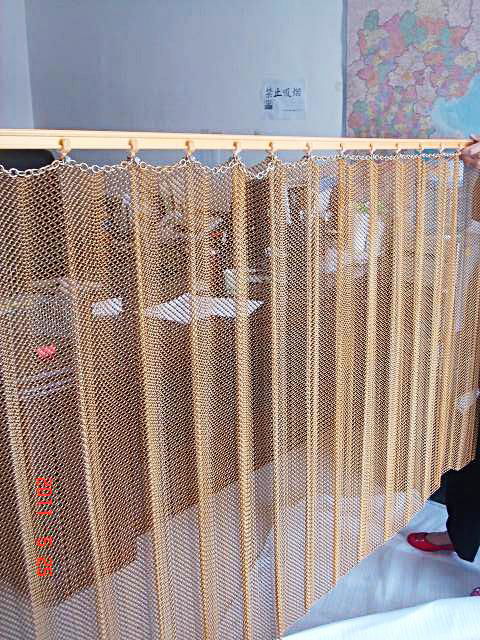 the price of metal mesh curtain and samples